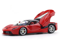 Ferrari LaFerrari red with Acrylic Case 1:24 Bburago licensed