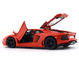 Lamborghini Aventador Coupe orange 1:24 Maisto licensed diecast Scale Model car