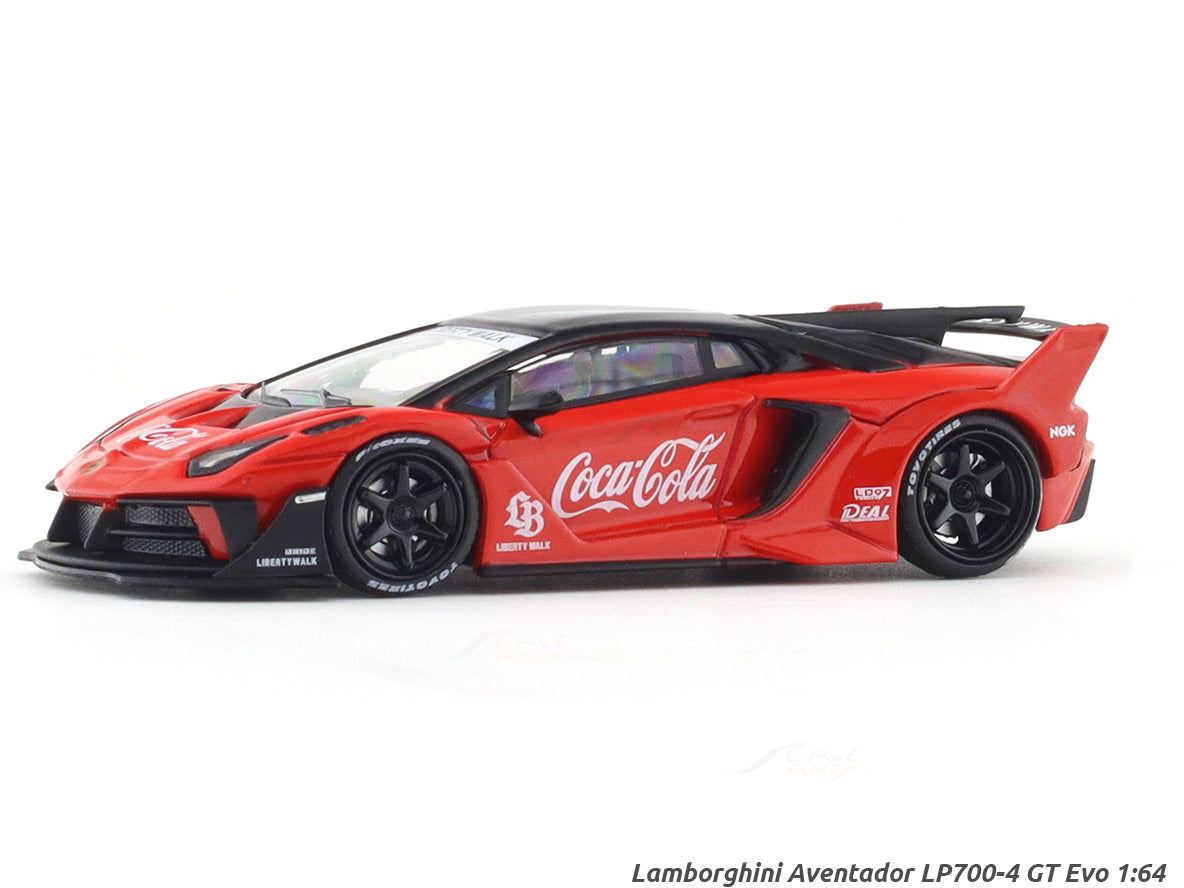 Lamborghini Aventador LP700-4 GT Coca Cola 1:64 licensed diecast