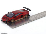 Lamborghini Aventador LP700-4 red DX 1:64 Time Micro diecast scale model miniature car