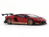 Lamborghini Aventador LP700-4 red DX 1:64 Time Micro diecast scale model miniature car