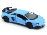 Lamborghini Aventador LP750-4 matte blue 1:32 RMZ City 5 inch pullback diecast scale model car