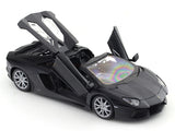 Lamborghini Aventador Roadster matte black 1:24 Maisto licensed diecast Scale Model car collectible