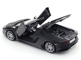Lamborghini Aventador Roadster matte black 1:24 Maisto licensed diecast Scale Model car collectible