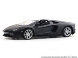 Lamborghini Aventador Roadster matte black 1:24 Maisto licensed diecast Scale Model car collectible