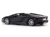 Lamborghini Aventador Roadster matte black 1:24 Maisto licensed diecast Scale Model car collectible