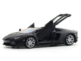 Lamborghini Aventador Roadster matte black 1:24 Maisto licensed diecast Scale Model car collectible