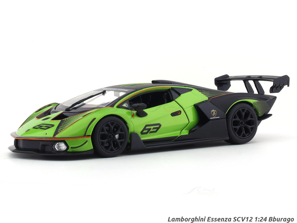 Lamborghini Essenza SCV12 Green 1:24 Bburago licensed diecast Scale ...