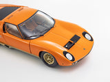 PreOrder : Lamborghini Miura P400 Orange / Gold 1:18 Kyosho diecast scale model car