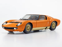 PreOrder : Lamborghini Miura P400 Orange / Gold 1:18 Kyosho diecast scale model car