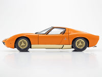 PreOrder : Lamborghini Miura P400 Orange / Gold 1:18 Kyosho diecast scale model car