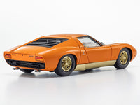 PreOrder : Lamborghini Miura P400 Orange / Gold 1:18 Kyosho diecast scale model car