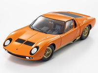 PreOrder : Lamborghini Miura P400 Orange / Gold 1:18 Kyosho diecast scale model car