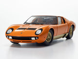 PreOrder : Lamborghini Miura P400 Orange / Gold 1:18 Kyosho diecast scale model car