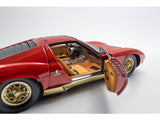 PreOrder : Lamborghini Miura P400 Red/Gold 1:18 Kyosho diecast scale model car