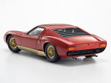 PreOrder : Lamborghini Miura P400 Red/Gold 1:18 Kyosho diecast scale model car