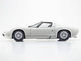 PreOrder : Lamborghini Miura P400 White / Silver 1:18 Kyosho diecast scale model car