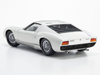 PreOrder : Lamborghini Miura P400 White / Silver 1:18 Kyosho diecast scale model car