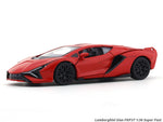 Lamborghini Sian FKP37 red 1:36 Super Fast pull back car scale model