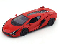 Lamborghini Sian FKP37 red 1:36 Super Fast pull back car scale model