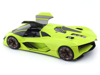Lamborghini Terzo Millennio Green 1:24 Bburago licensed diecast Scale Model car