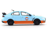 Lancer Evolution X Gulf with figure 1:64 Time Micro diecast scale model collectible