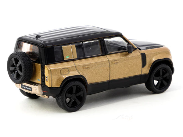 Land Rover Defender 110 brown 1:64 Tarmac works diecast scale model car ...