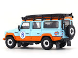 Land Rover Defender 110 Gulf & Container set 1:64 Master diecast scale car collectible