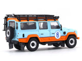 Land Rover Defender 110 Gulf & Container set 1:64 Master diecast scale car collectible