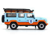 Land Rover Defender 110 Gulf & Container set 1:64 Master diecast scale car collectible