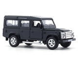 Land Rover Defender 110 black 1:32 RMZ City pullback diecast scale model car