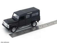 Land Rover Defender 110 black 1:32 RMZ City pullback diecast scale model car