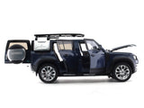 Land Rover Defender 110 Blue 1:18 QY Toys diecast scale model car