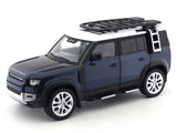 Land Rover Defender 110 Blue 1:18 QY Toys diecast scale model car