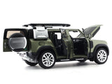 Land Rover Defender 110 green 1:18 QY Toys diecast scale model car