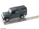 Land-Rover Defender 110 Green 1:33-42 RMZ City licensed pull back car scale model