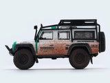 Land Rover Defender 110 Hydrogen dirty 1:64 Master diecast scale model collectible