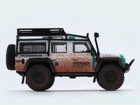 Land Rover Defender 110 Hydrogen dirty 1:64 Master diecast scale model collectible