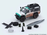 Land Rover Defender 110 Hydrogen dirty 1:64 Master diecast scale model collectible