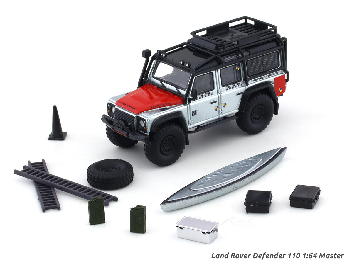 Land Rover Defender 110 Jurassic 1:64 Master diecast scale model ...