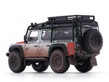 Land Rover Defender 110 Jurassic dirty 1:64 Master diecast scale model collectible