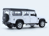 Land Rover Defender 110 white 1:32 RMZ City pullback diecast scale model car