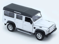 Land Rover Defender 110 white 1:32 RMZ City pullback diecast scale model car