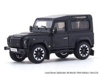 Land Rover Defender 90 Works 70th Edition black 1:64 LCD Models diecast scale model car miniature