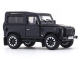 Land Rover Defender 90 Works 70th Edition black 1:64 LCD Models diecast scale model car miniature