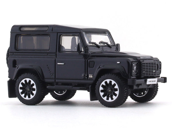 Defender Car Square Model Land Rover Defender 90 Works 70th Edition black 1:64 LCD Models diecast ...