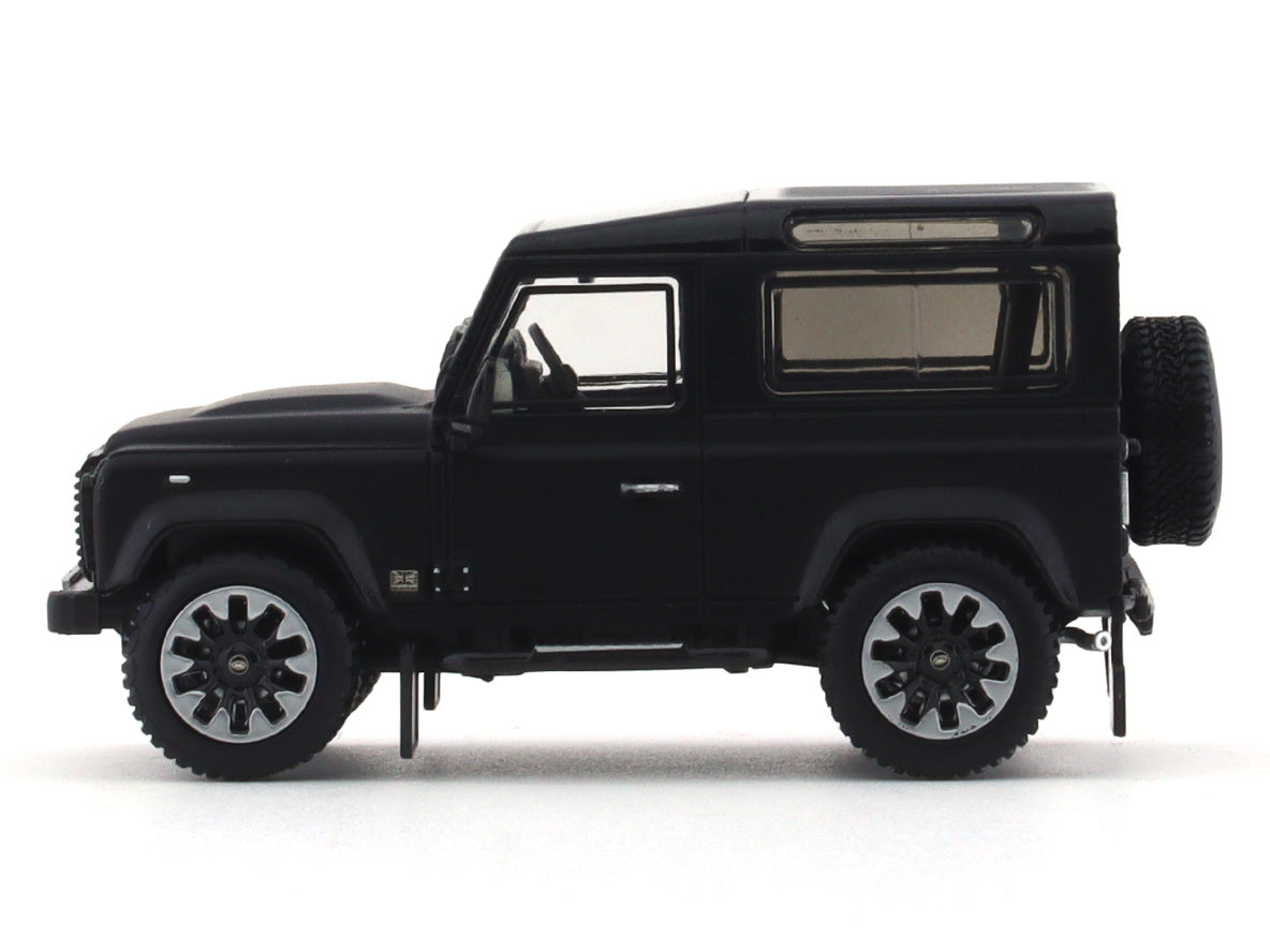Defender Car Square Model Land Rover Defender 90 Works 70th Edition matte black 1:64 LCD Models ...