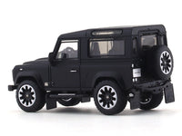 Land Rover Defender 90 Works 70th Edition matte black 1:64 LCD Models diecast scale model car miniature