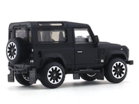 Land Rover Defender 90 Works 70th Edition matte black 1:64 LCD Models diecast scale model car miniature