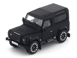Land Rover Defender 90 Works 70th Edition matte black 1:64 LCD Models diecast scale model car miniature
